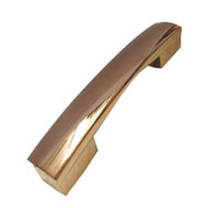 Cabinet Handle - 256mm -  Rose Gold Fin
